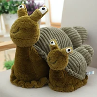 childrens cute simulation furniture decoration small snail doll plush toy comfortable animal pillow baby soothing doll gift