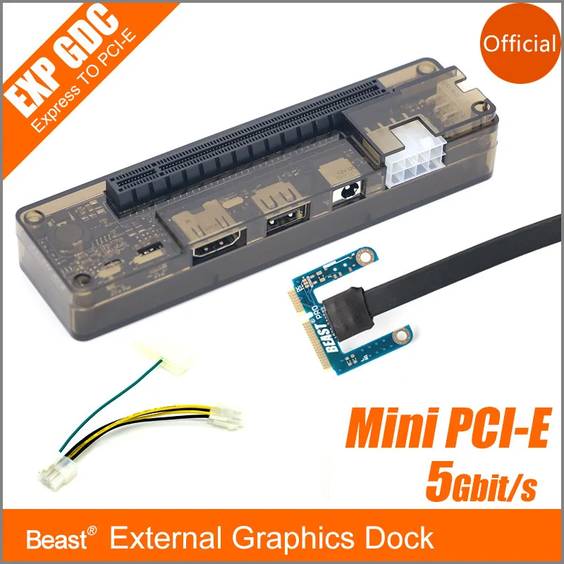 Новая Pcie BEAST PCI-E Pci внешняя независимая видеокарта для ноутбука док-станция