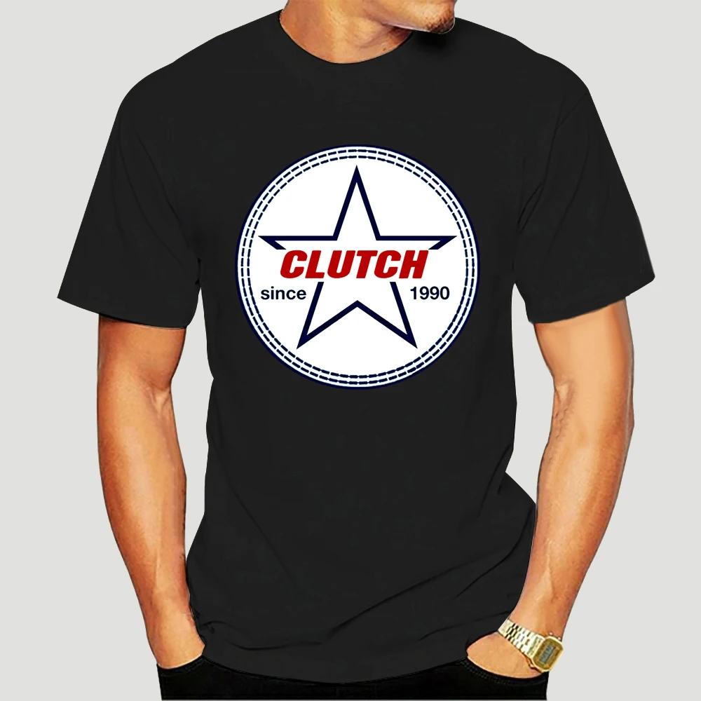 

NEU new CLUTCH Band Rock Alternative Star Logo custom Mens T shirt