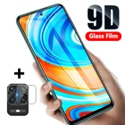 Защитное стекло 9D, закаленное, изогнутое, с полным покрытием, для Xiaomi redmi note 9s, 9pro, 9 pro max