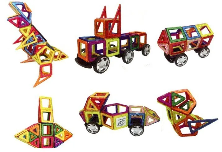 Vavis Tovey Мини DIY Разнообразие магический магнит тянет магнитные строительные блоки собранные подарки детям