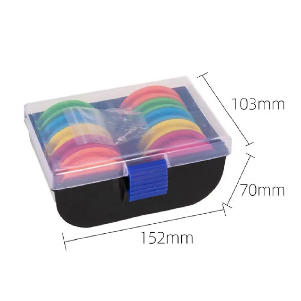 21Pcs/Set EVA Foam Outdoor Fishing Line Spools Bobbin Winding Board Round Coils Winder Organizer Fishing Line Spools