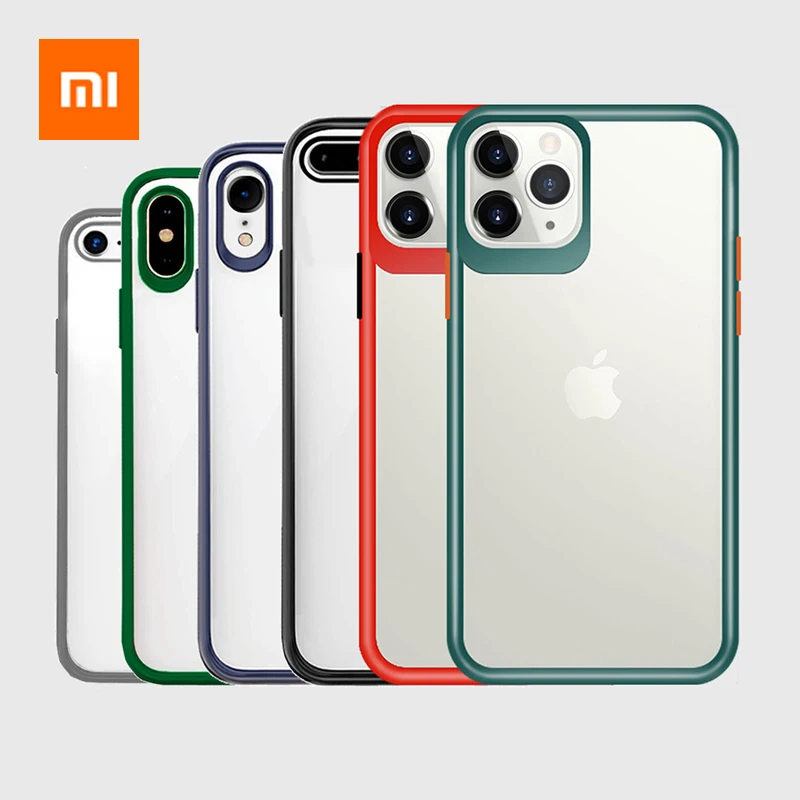 Чехол для телефона Xiaomi прозрачная задняя крышка чехол iPhone 11/11 Pro/11 Pro Max/XS/X/XR/7P/8P/7/8 |