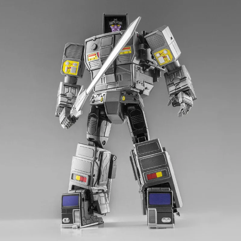 

In StockX-Transbots MX-12T Youth Ver Motor Master Gravestone Head Stock for Monolith Combiner Action Figure Transformation Toy