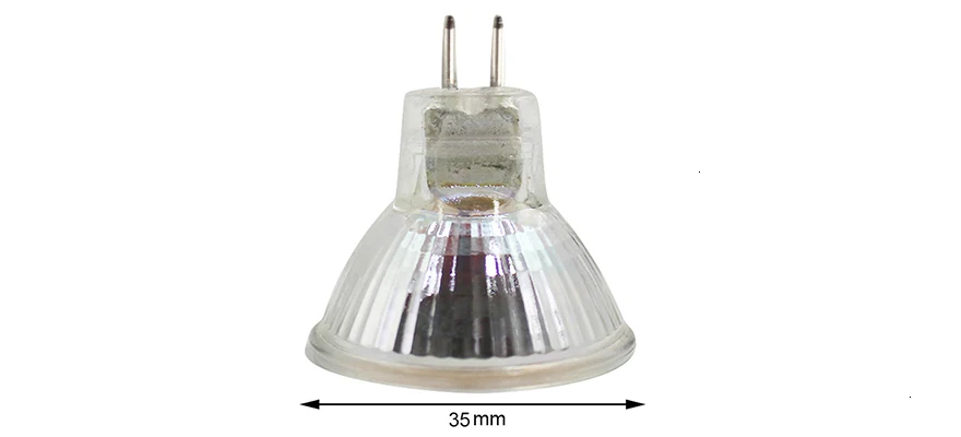 LEDIARY 10 шт. супер яркий затемняемый MR11 GU5.3 Галогеновый свет пятна 12 V/220 V 35 W/50 W галогенные лампы в форме чашки лампы из прозрачного стекла