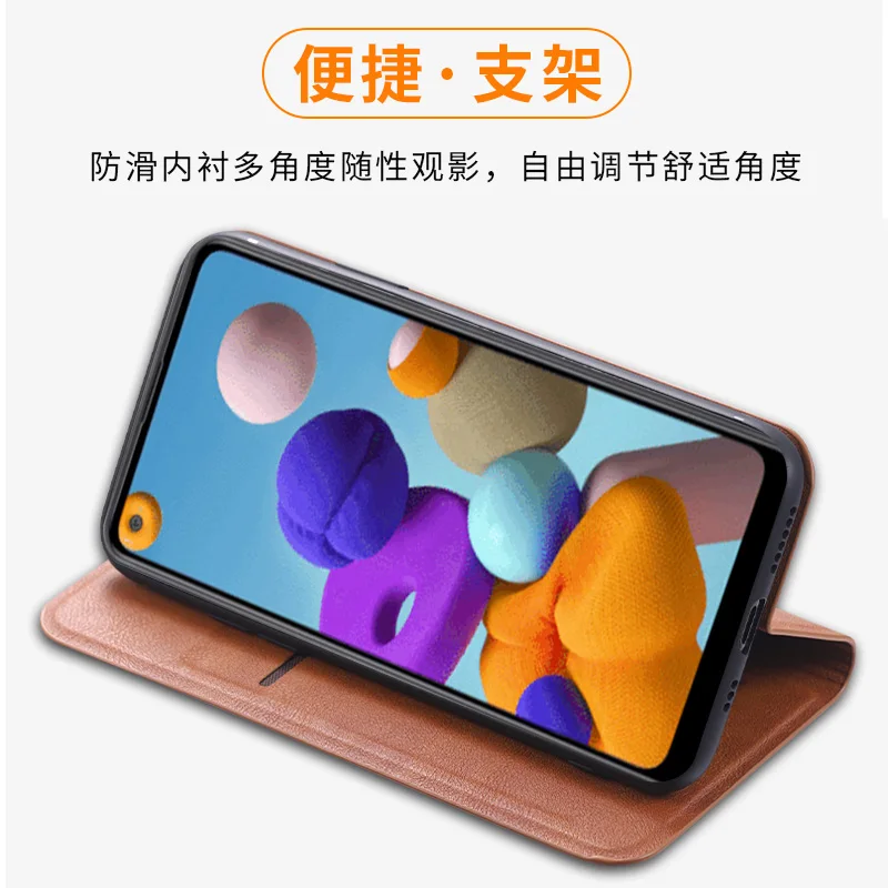 Магнитный деловой чехол для телефона Samsung Galaxy S20 FE 5G Ultra Plus Note 10 S10 Lite книжка с