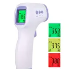 Цифровой инфракрасный термометр, Бесконтактный медицинский термометр для измерения температуры тела у детей и взрослых, с ЖК дисплеем