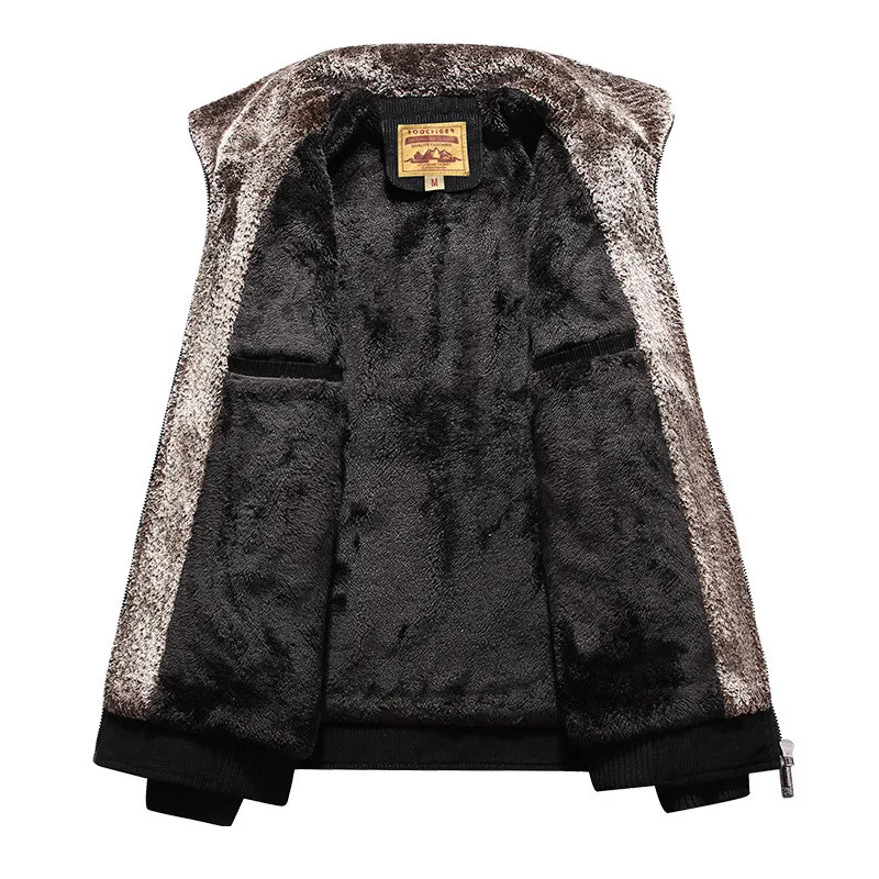 MORUANCLE/мужские бархатные куртки-бомберы и пальто с флисовой подкладкой, теплая велюровая верхняя одежда, мужское утепленное термобелье, большие размеры S-5XL