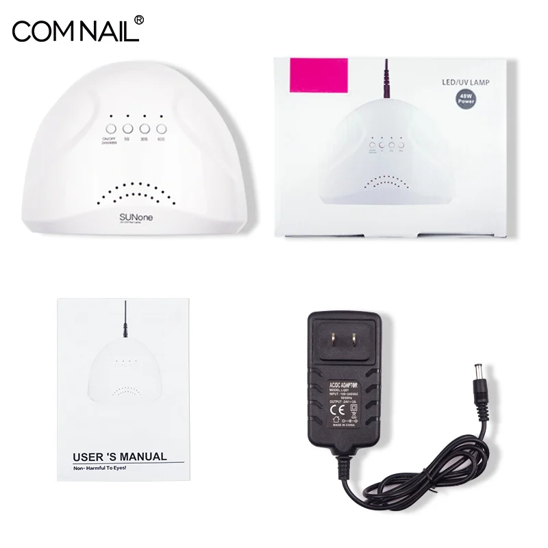 

LED Nail Art Lamp 48W/24W convert wattage Sun One Nail Gel Dryer Manicure Light UV Curing Light Manicure