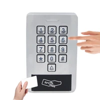 125khz rfid password keypad access control backlight control metal standalone case waterproof access ip68 door