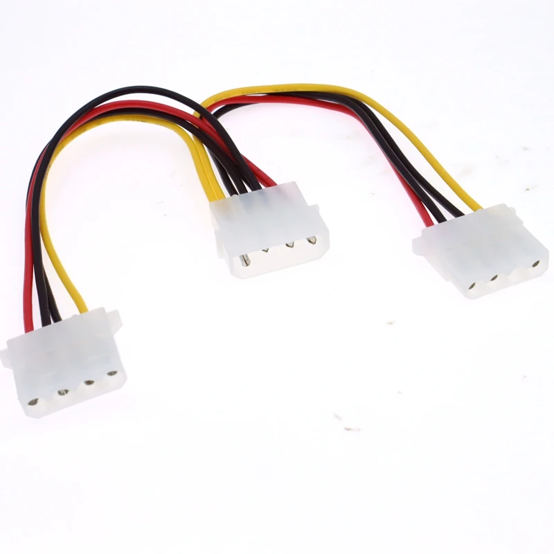 0.2M Best Price 4-pin IDE Power Cord HY1578 Molex Male to 2-port Female Splitter Adapter Cable | Компьютеры и офис