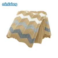 baby blankets knitted newborns swaddle wrap stuff for stroller 10075cm infant bebes sofa bed basket sleeping covers kids quilt