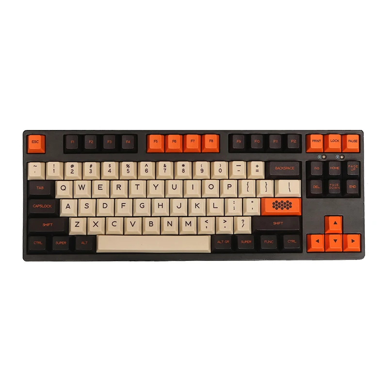 CarbonLarge углеродный цвет PBT термосублимационный колпачок для ключей K70 filco cherry 3000 3850