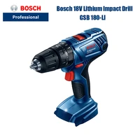 bosch 18v impact drill gsb180 li electric screwdriver can be used for metal wood drilling on the wall new bare metal