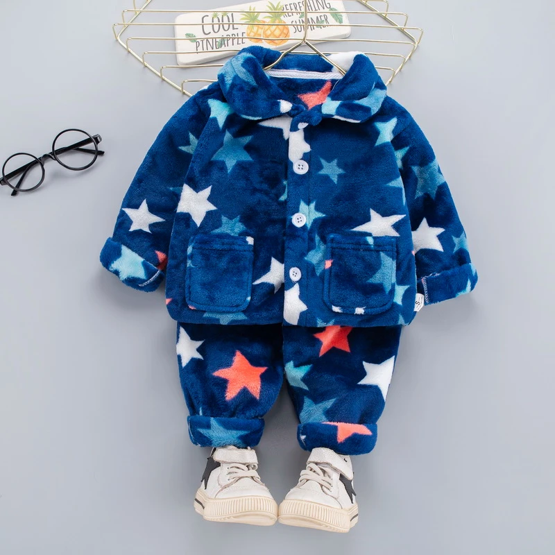 Новая осенне зимняя детская одежда с героями мультфильмов модные пижамы для