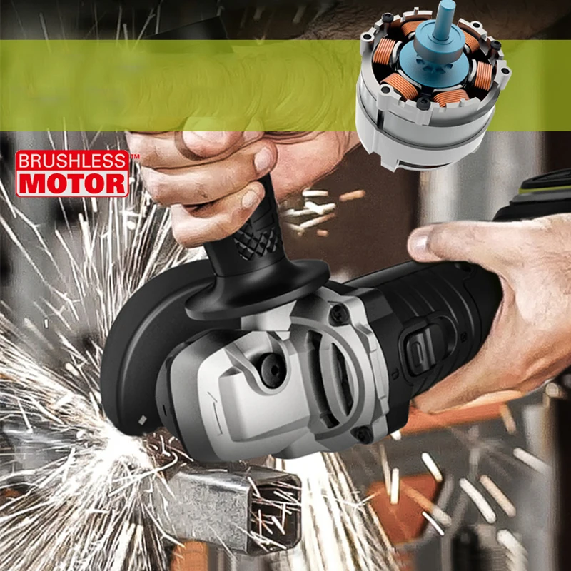 WORX литиевая электрическая угловая шлифовальная машина для зарядки
