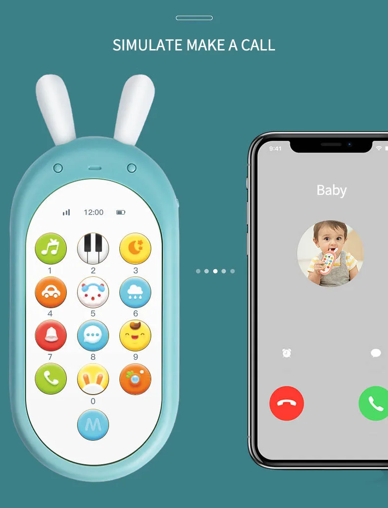 beiens телефон игрушки для детей от 0-12 мес, детские телефоны, детский телефон игрушка мобиль, игрушки для малышей музыкальные, держать телефон игрушечный, смартфон для ребенка
