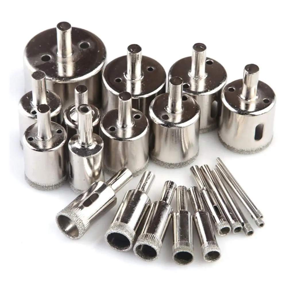 Набор сверлильных коронок 20 шт. прочная пила с алмазным покрытием для резки