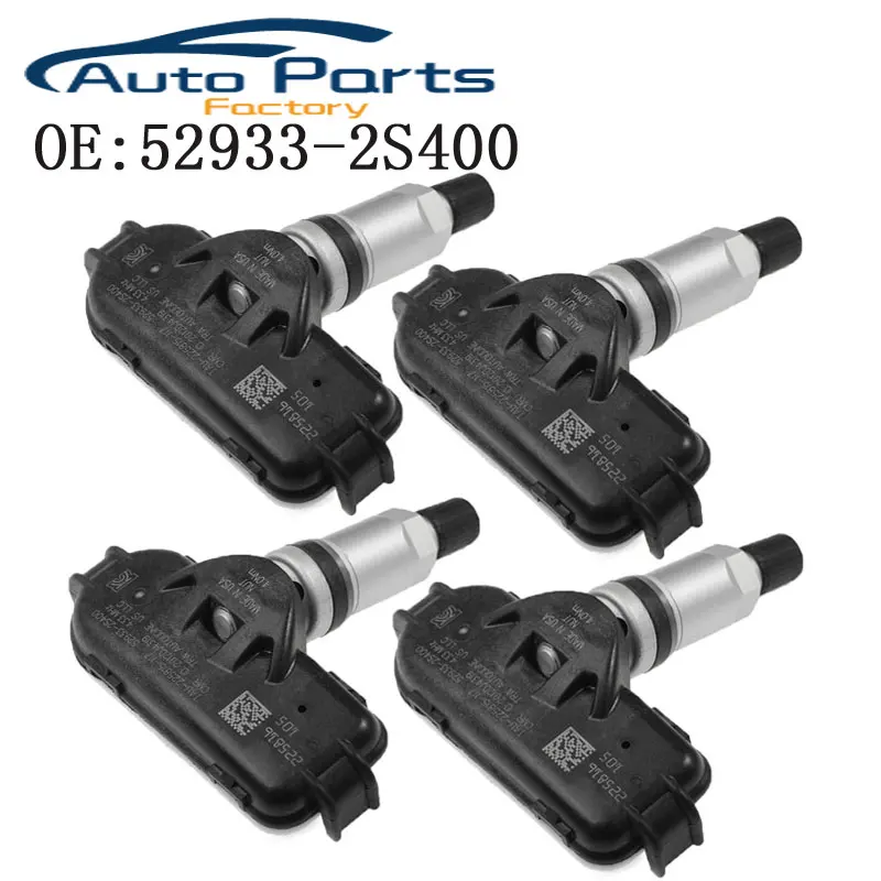 Новинка, датчик давления в шинах TPMS для Hyundai Ix35, Tucson LM Sportage SL 433 МГц, 4 шт., 52933-2S400, 529332S400
