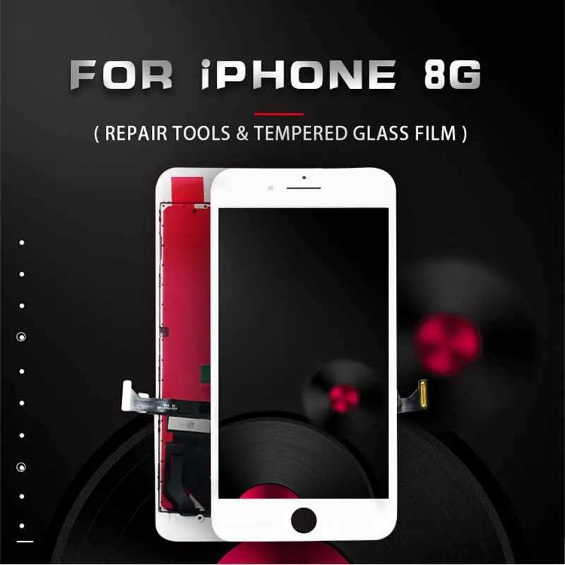 AAAAA качественный ЖК-дисплей Pantalla для iPhone 6 8 Plus замена экрана Celular сборка