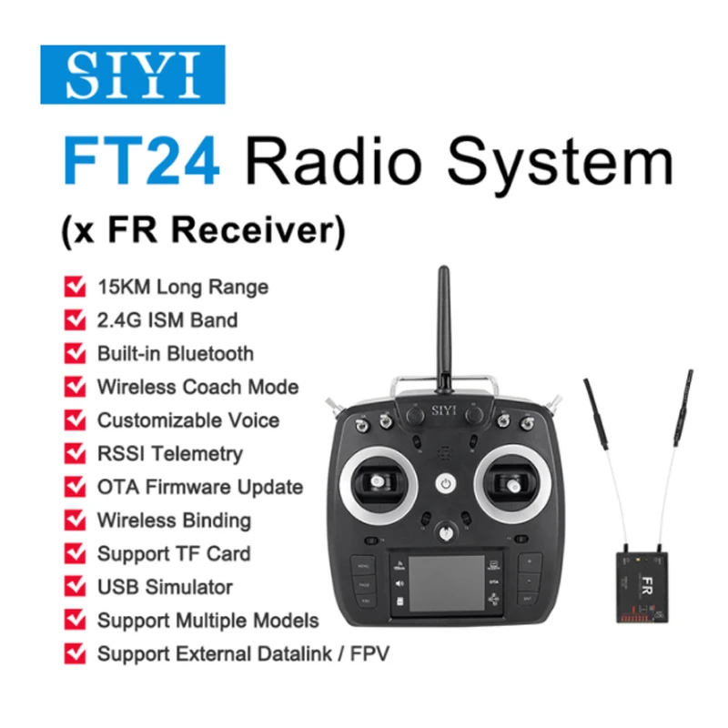 Пульт дистанционного управления SIYI FT24 радиосистема Bluetooth поддержка нескольких