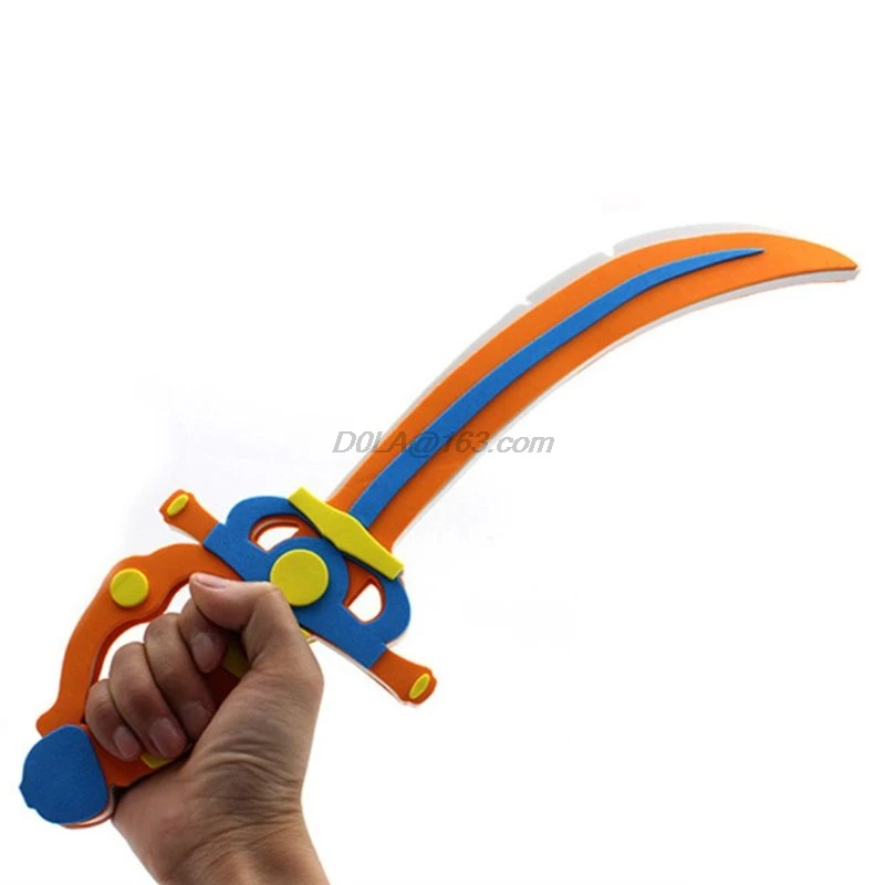OOTDTY EVA строительный меч DIY безопасность 3D головоломки пенопластовые игрушки