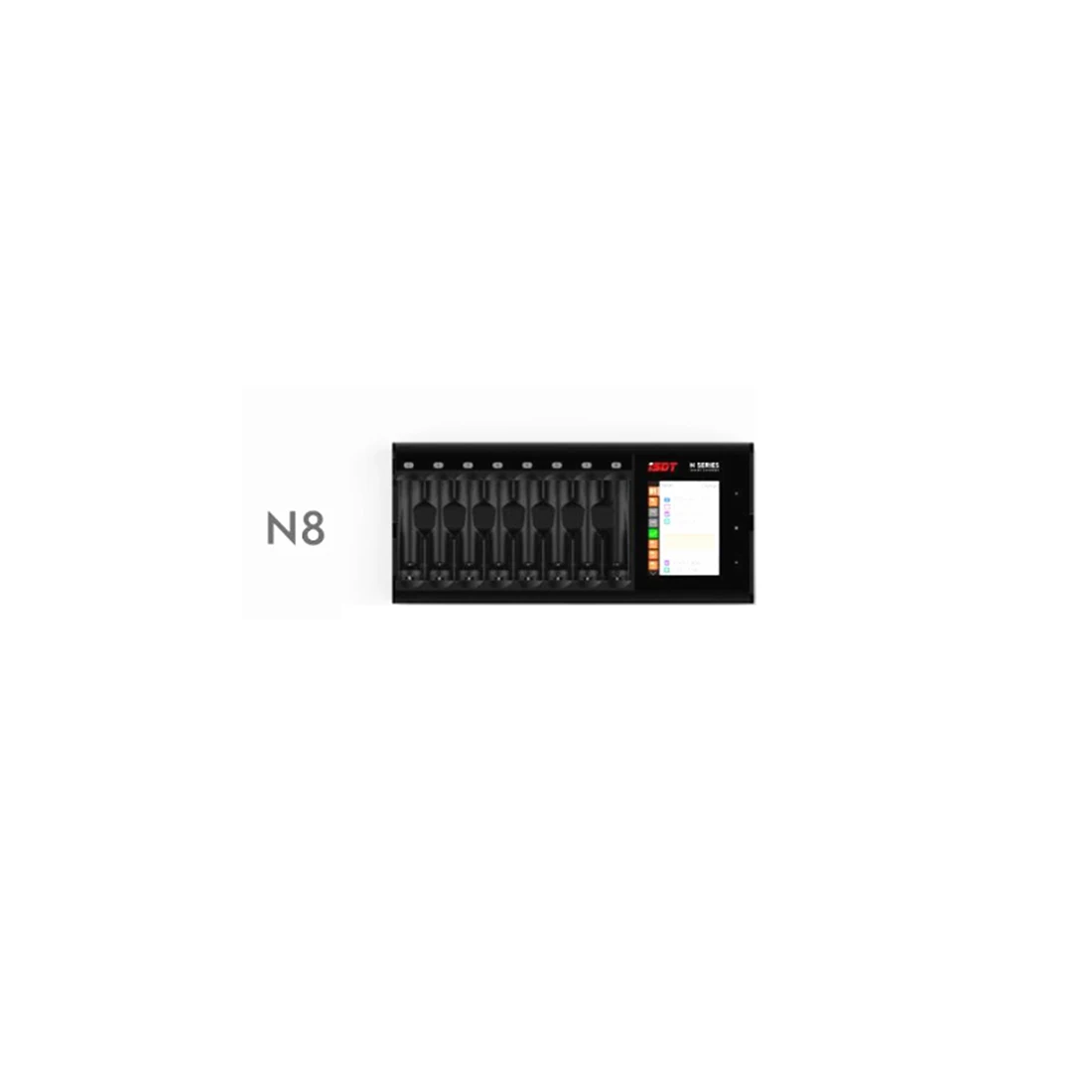 Зарядное устройство ISDT N8 18 Вт 1 5 А 8 слотов ЖК-дисплей AA/AAA для LiIon LiHv Life NiMh Nicd Nizn RC |