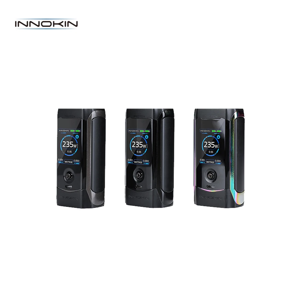 Оригинальный Innokin Proton 235 Вт vv vw бокс мод электронная сигарета Vape для Plex Scion II Танк RTA