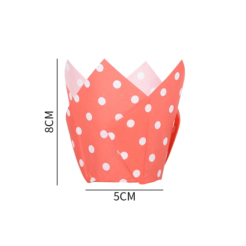

100pcs/set Cake Cupcake Liner Baking Cup Greaseproof Paper Tray Baking Paper Cup Muffin Cake Cupcake Mold For Wedding