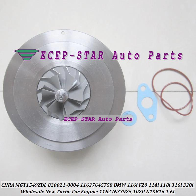 Турбокартридж CHRA MGT1549ZDL 809200 820021 5001S 0001 819997 для BMW 114i 116i F20 118i 316i 320i F21 N13B16