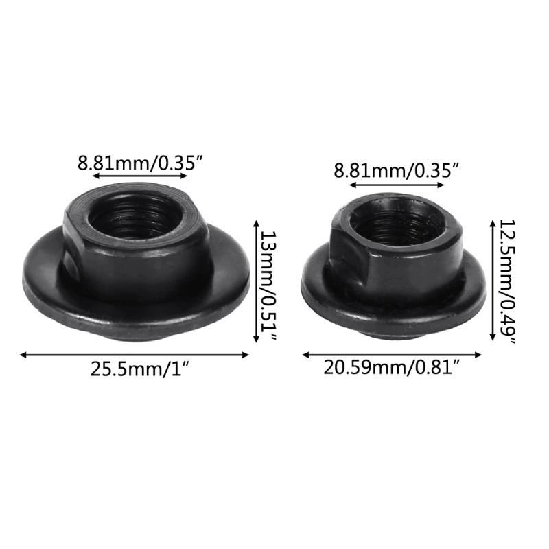 Велосипедная гайка с фиксированной передачей Передняя Задняя осевой винт S/L Вал
