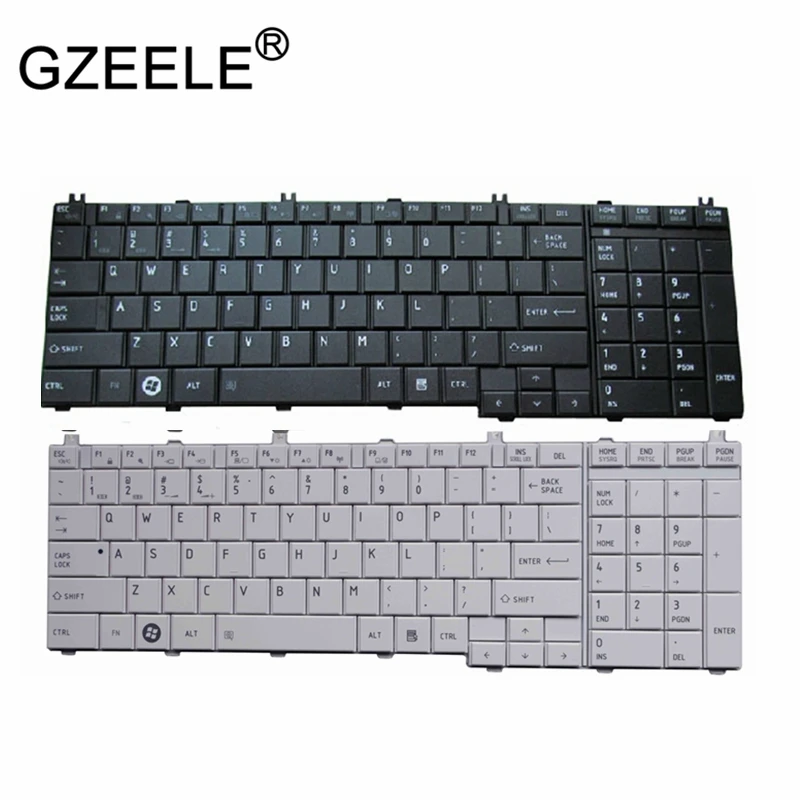 

GZEELE English keyboard For Toshiba Satellite L670 L670D L675 L675D C660 C660D C655 L655 L655D C650 C650D L650 C670 L750 L750D