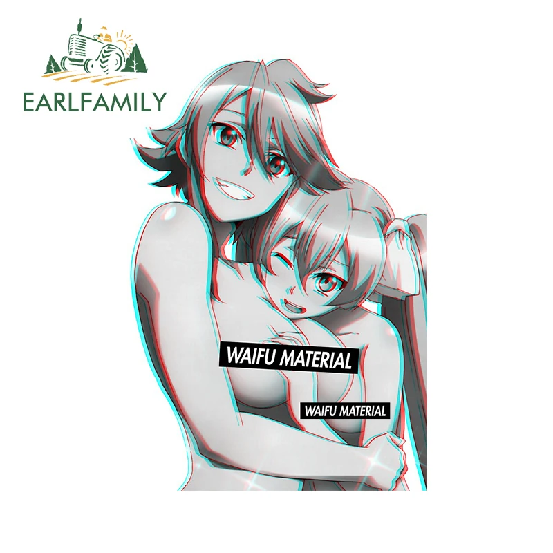 

EARLFAMILY 13 см x 8,9 см для Akame ga Kill Waifu RV автомобильные аксессуары наклейки на мотоцикл водостойкие аниме наклейки