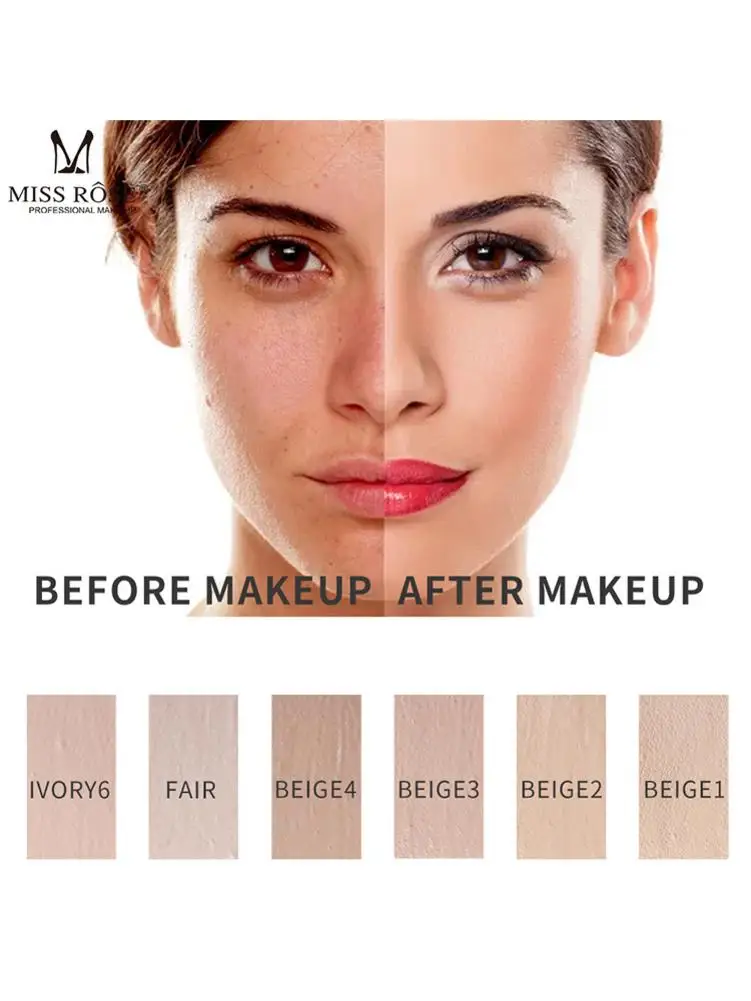 

45ml Liquid Concealer Foundation Matte Oil Control Isolation Foundation Foundation Cream Moisturizing Waterproof And Sweat-proof