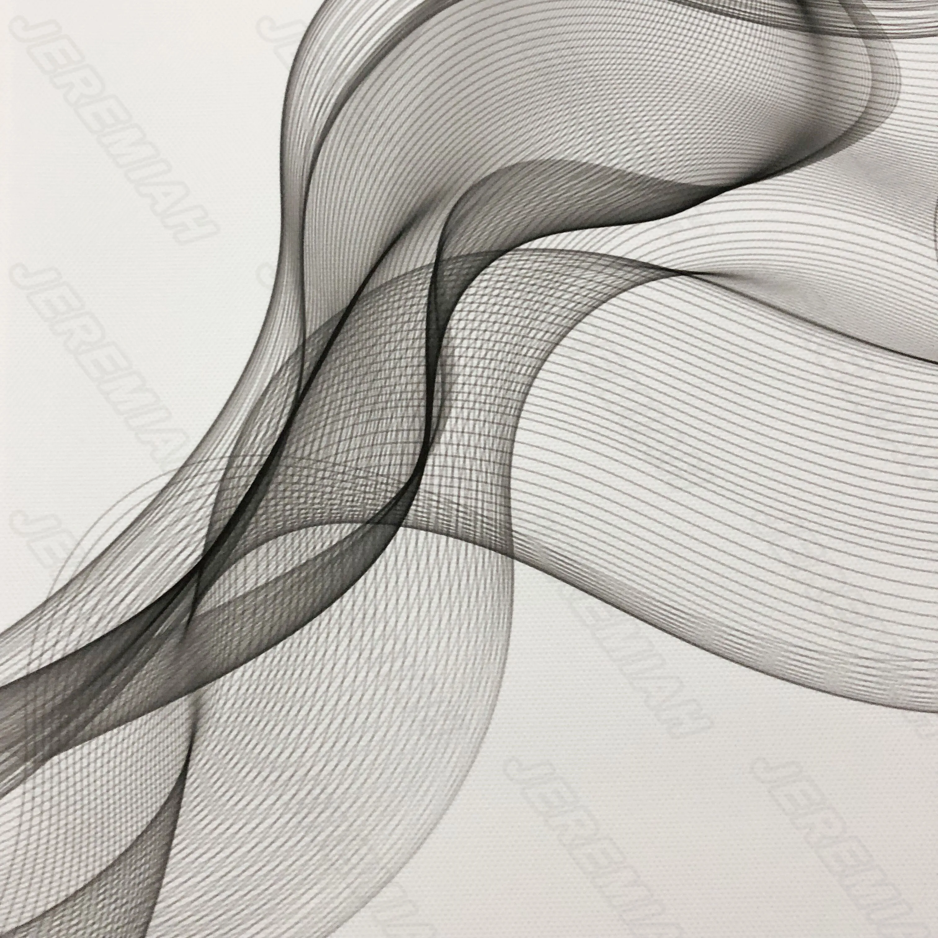 

Gray Ink Striped Landscape Poster Nordic Style Wall Art Canvas Print Painting Modern Living Room Decoration