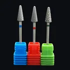 Насадки для фрез ногтей EasyNail M0413, карбидная насадка из вольфрамовой стали для удаления геля, пилка для ногтей, 332 дюйма