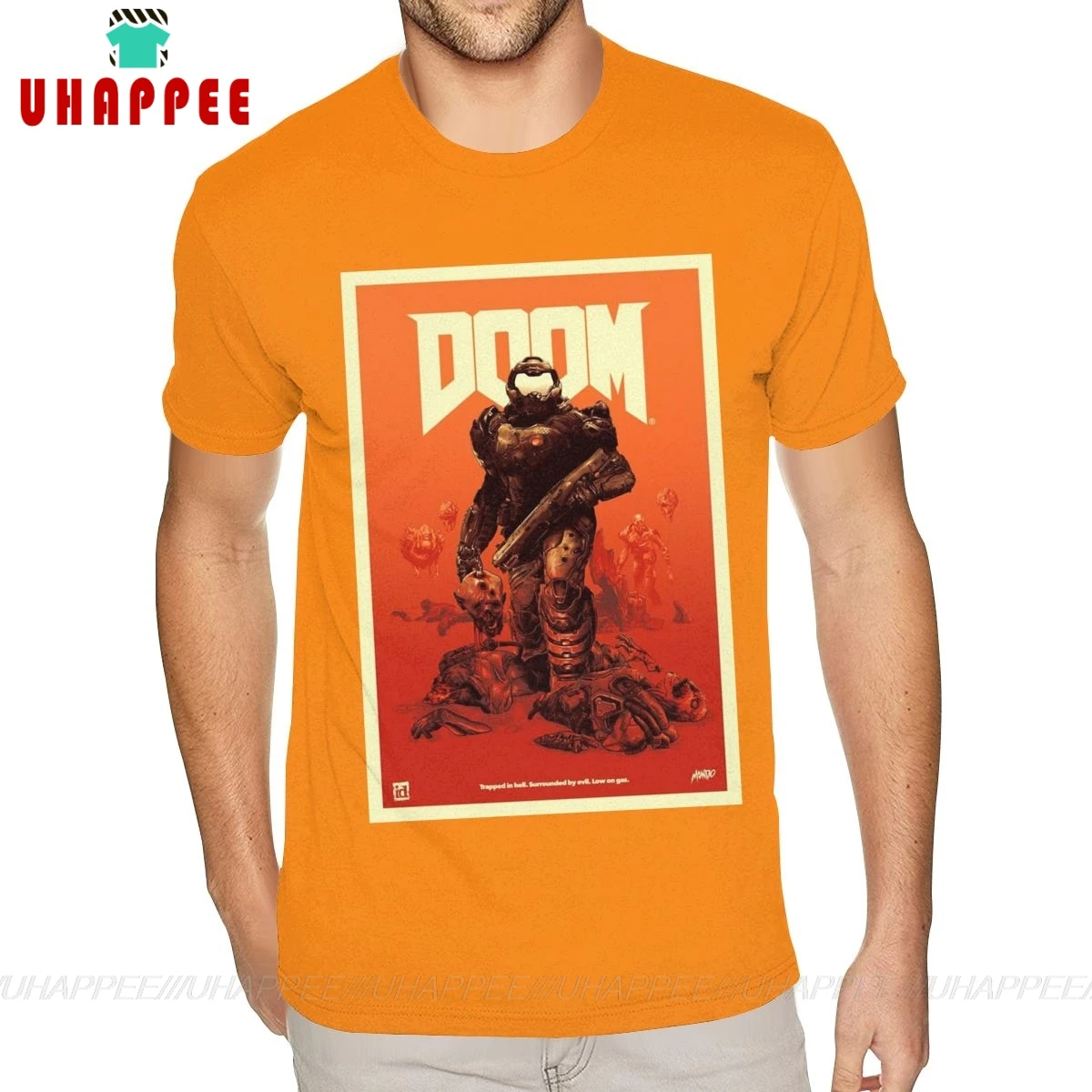 Doom вечный постер печать футболка XXXL Мужская Милая рубашка|Мужские футболки| |