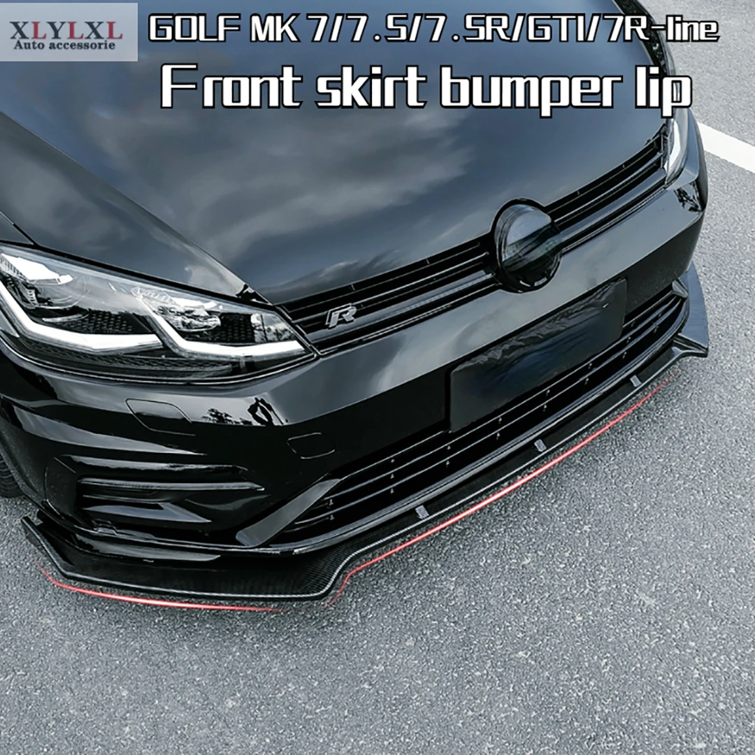 Передний бампер для Golf mk7 7 5 7.5R GTI 7R-line передняя защита губ боди | Автомобили и