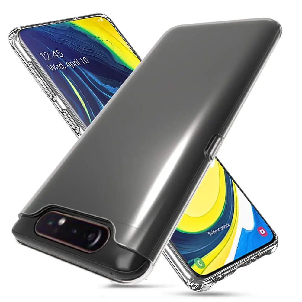 For Samsung A80 Чехол для телефона Samsung Galaxy A10 A20 A30 A40 A50 A70 A80, прозрачные силиконовые чехлы из ТПУ, чехлы, Капа A 50 30 20 40 - Цвет: For Samsung A80