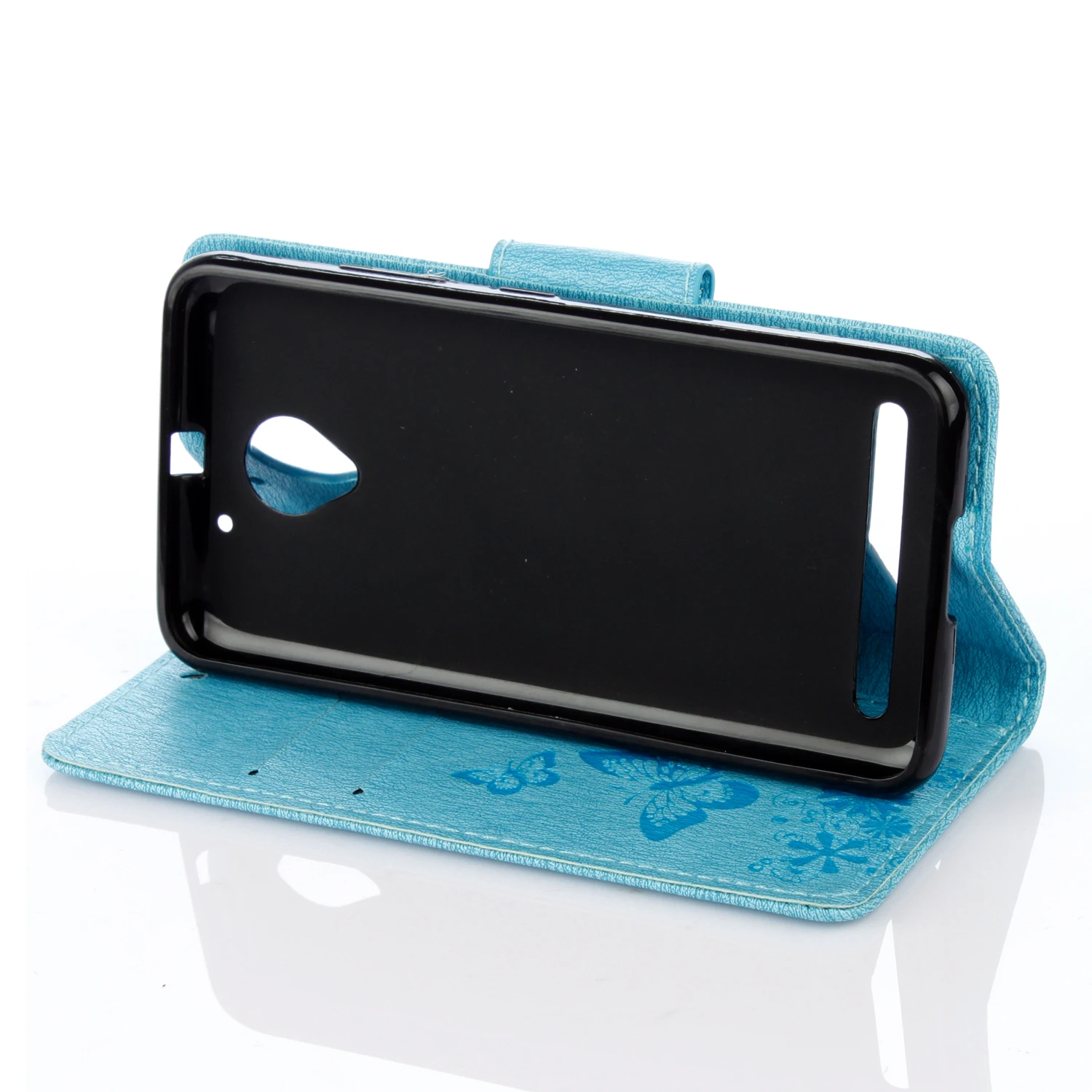 Filp Case for Lenovo Vibe C2 C 2 K10a40 K10 a40 VibeC2 Phone Leather Cover K10a 40 Butterfly Bags | Мобильные телефоны и
