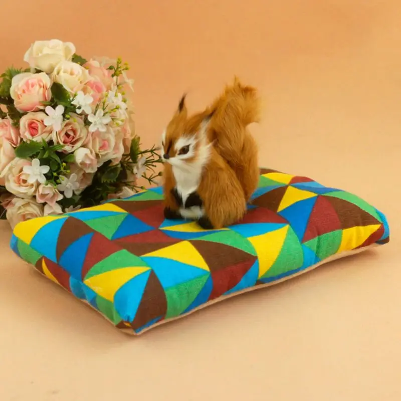 Подушка для домашних животных из плотного флиса холст мелких мягкие плюшевые