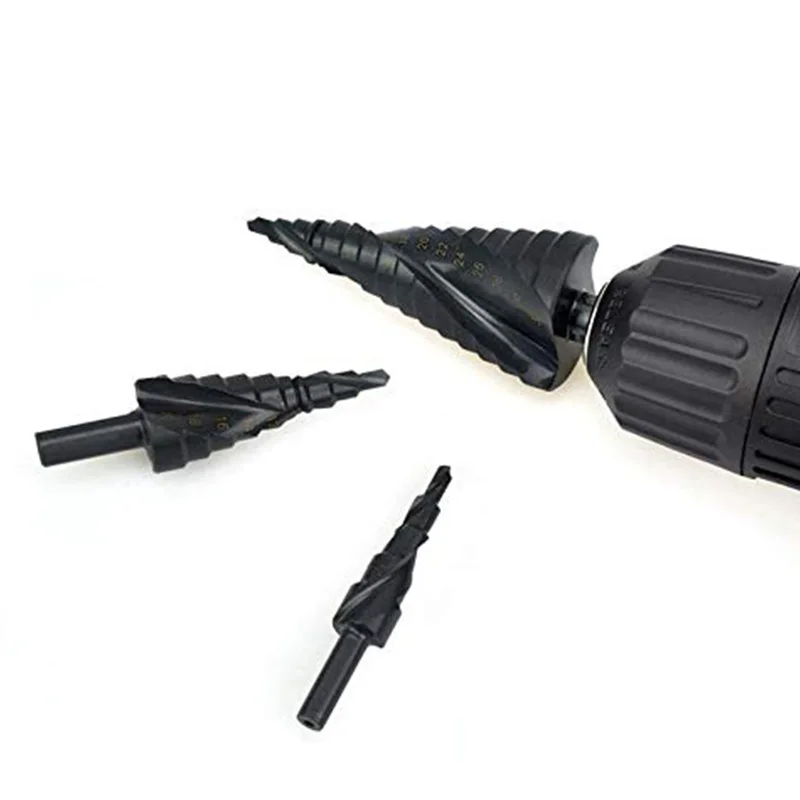 3 шт. 4 32 мм HSS кобальтовый ступенчатый набор сверл азотная высокоскоростная