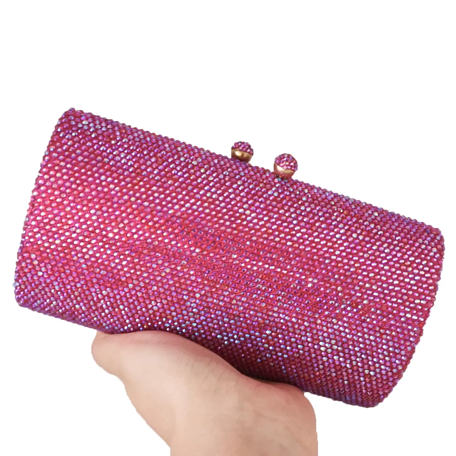 Женские вечерние клатчи Boutique De FGG сумочки-клатчи с украшением в виде кристаллов |