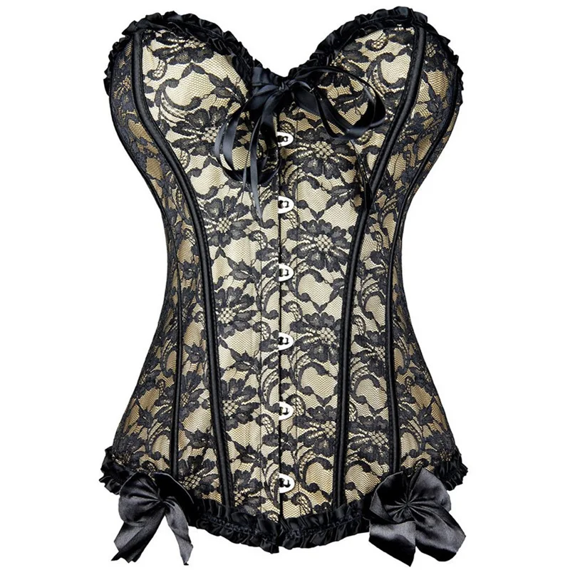 

COLDKER Women Lace Shapers Bodysuit Tops Underwear Corset Body Slimming Belt Shapewear Cinta Modeladora Plus Size