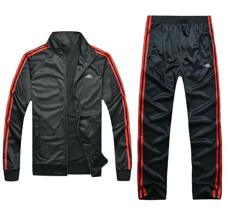

Men TrackSuit Jogging Jacket Sport Suit Sets Trousers jogger sets romper sweat suits