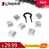kingston hyperx double shot pbt pudding keycaps full 104 translucent scrub keycap compatible with hyperx rgb mechanical keyboard