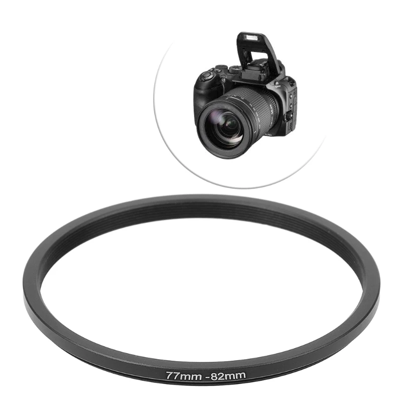 

KX4A 82mm To 77mm Metal Step Down Rings Lens Adapter Filter Camera Tool Accessory New