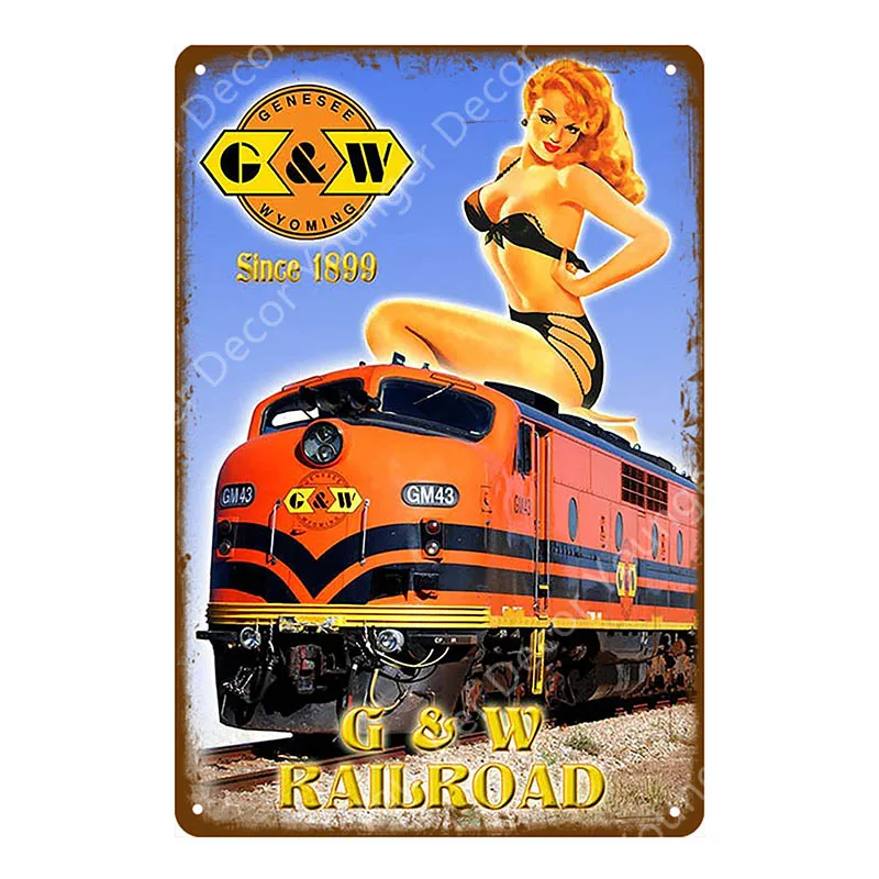 YD3095EI Американский плакат Pin Up Girl забавная леди жестяная вывеска настенная декоративная табличка для бара кафе бара вечерние Клубные винтажные металлические картины YI-078 - Цвет: YD3095EI