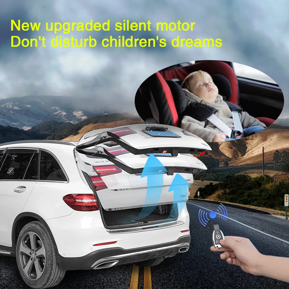 Electric tailgate for Benz GLC X253 GLA Mercedes intelligent electric tail gate remote control power operated trunk open close | Автомобили