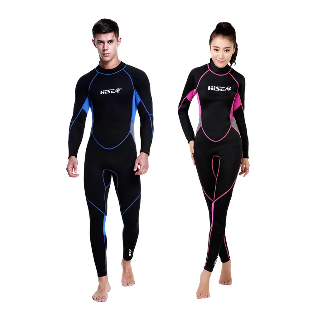 

Man 3mm Sunblock Neoprene Wetsuit For Scuba Diving Surfing Swimming Full Body Wet Suit Surfing Diving Snorkeling Swimwear Women